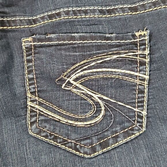 Silver Suki Mid Super‎ Stretch Skinny Jeans Denim W29/L31 - Picture 9 of 16